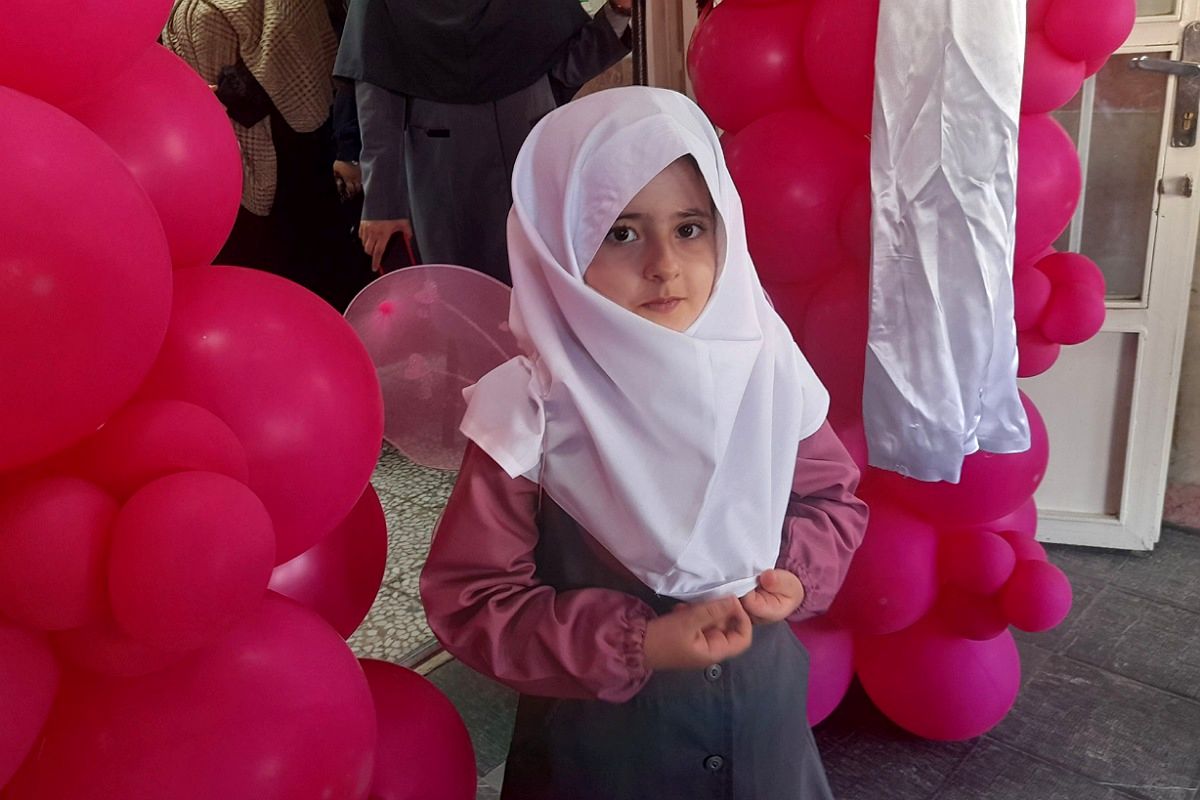 برگزاری جشن شکوفه های کلاس اولی در مدارس میقات و حضرت معصومه (س) منطقه پردیس 