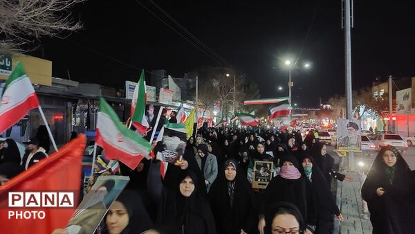 خروش انقلابی مردم ولایتمدار شیروان 