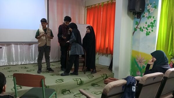 آخرین جلسه از کارگاه خبرنگاری پانا در نیشابور