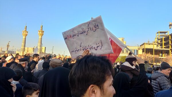 خروش امت حزب الله مشهد ۲۲ دی ماه