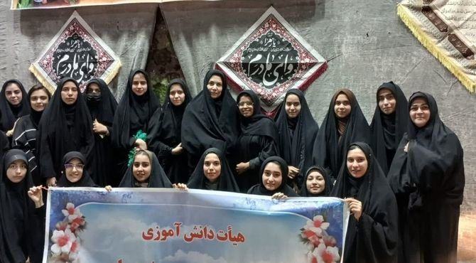 سوگ بانوی دو عالم در میبد