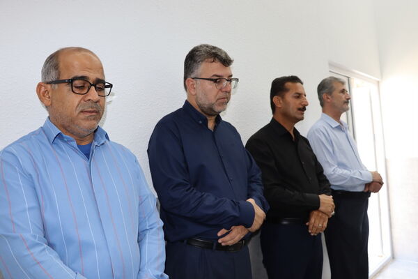  مراسم یادبود زنده یاد حاج محمد عباسی مدیر کل اسبق آموزش و پرورش استان بوشهر 