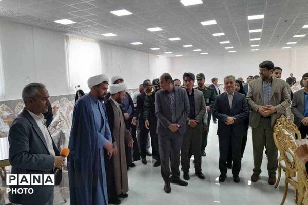 راز در مسیر توسعه؛ افتتاح ساختمان گاز و تالار شهر در هفته دولت 
