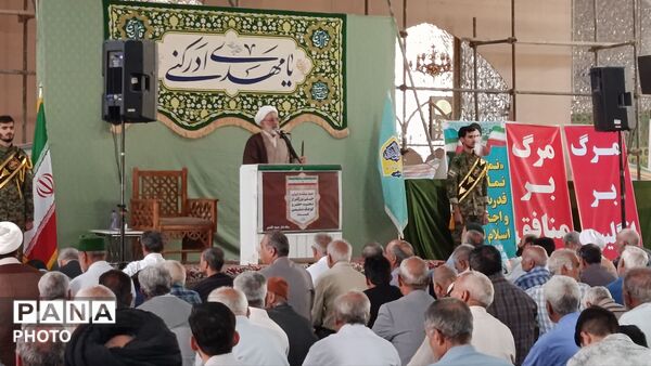 نماز عبادی سیاسی جمعه در شهرستان کاشمر 