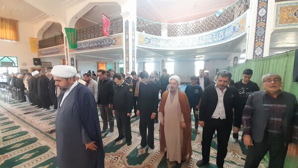 برگزاری آئین عبادی،سیاسی نماز جمعه در شهر قاضی 