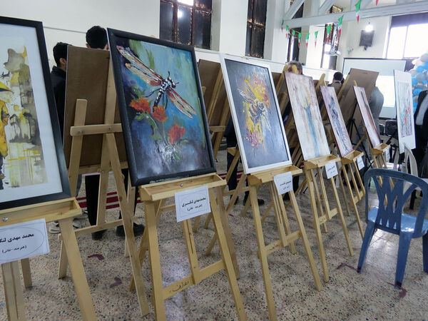 افتاحیه نمایشگاه دستسازه های هنرستان های شهرستان بجنورد 