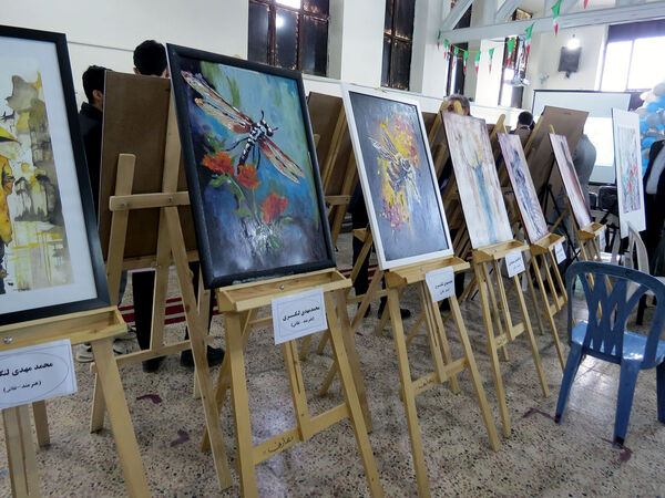 افتاحیه نمایشگاه دستسازه های هنرستان های شهرستان بجنورد 