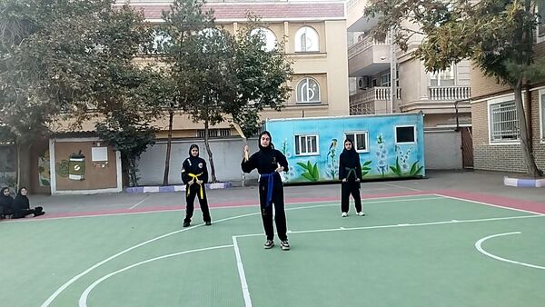 افتتاحیه المپیاد ورزشی در دبیرستان مستوفق