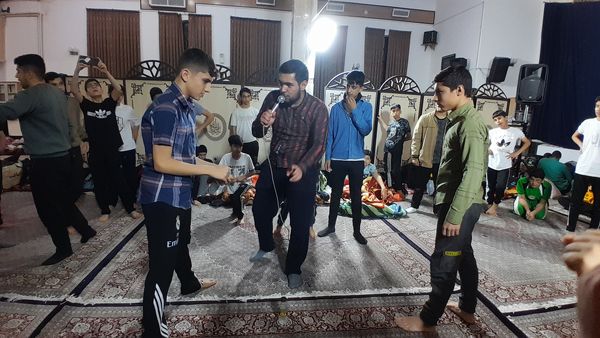 برگزاری جنگ شادی در اعتکاف سه روز در بهشت