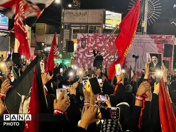 طنین «باید برخاست» در دویست و بیست و پنجمین شب تجمعات مردم ساوجبلاغ