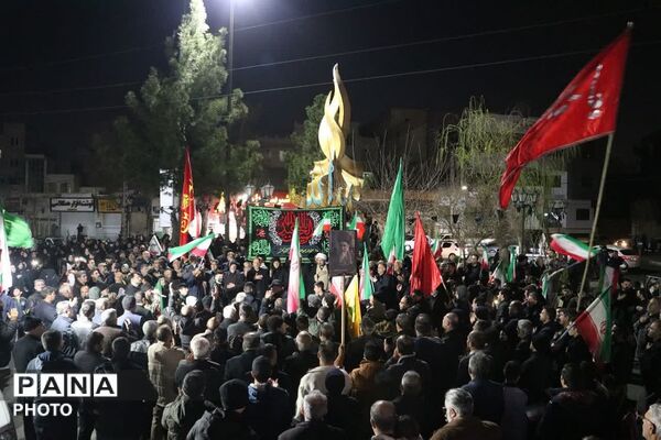 گردهمایی پرشور مردم وفادار و انقلابی چهاردانگه در دفاع از میهن و آرمان های انقلاب