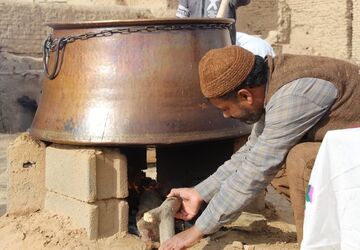 برگزاری دهمین جشنواره سمنو شهر درق