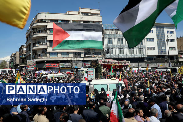 مراسم راهپیمایی روز جهانی قدس در تهران