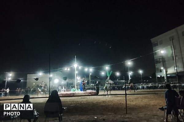  تعزیه حضرت ابوالفضل (ع) و علی اکبر (ع) در شهرک گلشهر چهاردانگه
