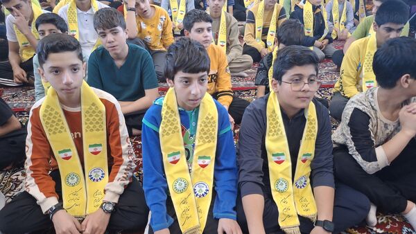 اعتکاف دانش‌‌آموزی شهرستان میناب 