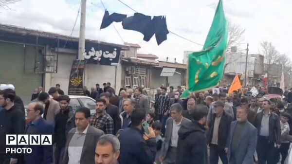 حضور پر شور مردم کوهدشت در راهپیمایی عظیم روز قدس