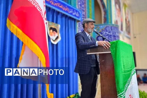 راهپیمایی یوم الله ۲۲ بهمن در شهرستان باشت با حضور گرم مردم