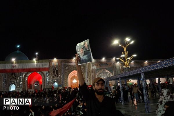حرم مطهر رضوی میزبان مراسم چهلم آقای شهید ایران