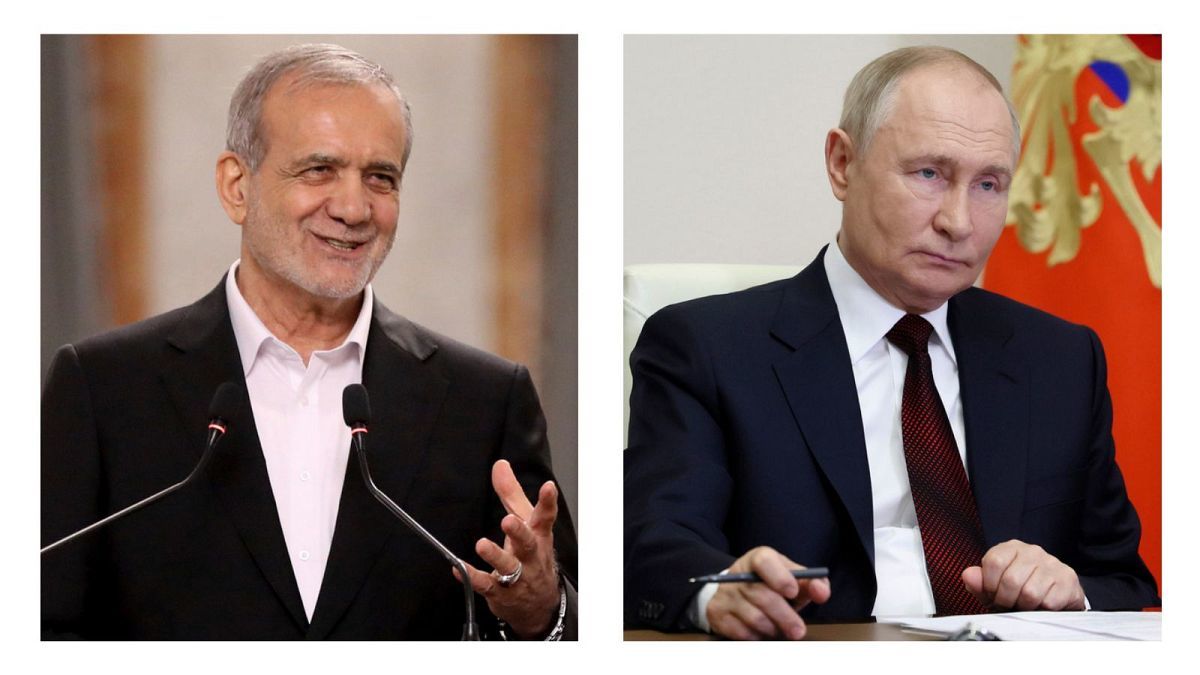 گفت‌وگوی تلفنی پزشکیان و پوتین