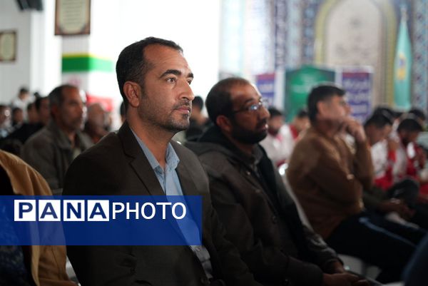 یادواره شهدای شهرستان قلعه‌گنج و ششمین سالگرد شهادت حاج‌قاسم سلیمانی