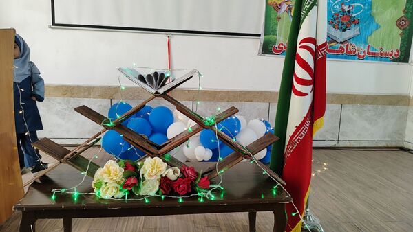 جشن قرآن کلاس اولی‌ها در مدرسه شاهد خیر سجادی 