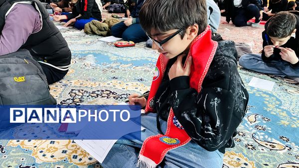 آموزش مقدماتی خبرنگاری پسران کرمان در آموزشگاه پیامبر اعظم(ص)