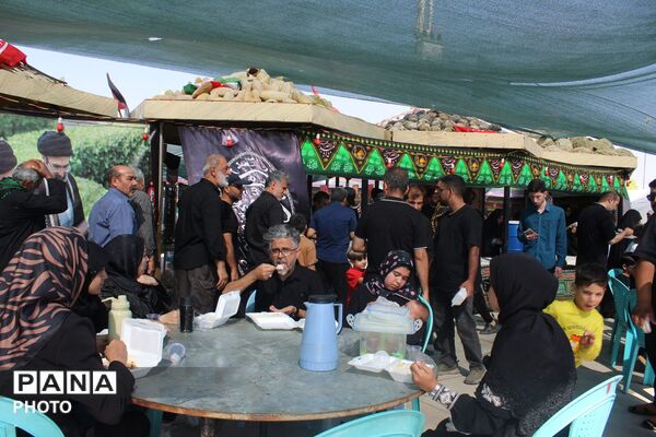همدلی فاروج در مسیر بازگشت زائران؛ موکب‌های خدمت‌رسانی تا آخرین لحظه پای کار بودند