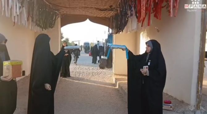 بازدید دختران دانش‌آموز قم از سد کرخه و منطقه عملیاتی فتح المبین