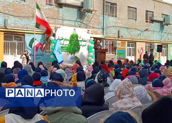 روز درختکاری در منطقه ۱۶