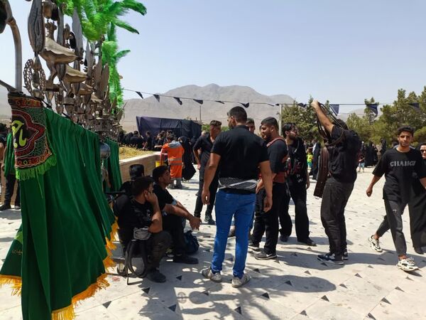 مراسم اربعین حسینی در کربلای ایران؛ باحضور پرشور زائران از سراسر کشور تا حرم مطهر حضرت سلطانعلی (ع)