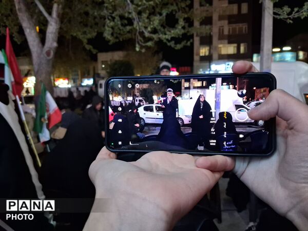 تریبون آزاد در حسینیه فضل نیشابور
