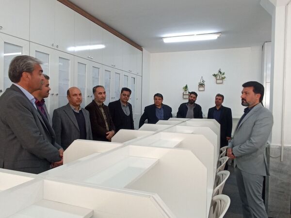 افتتاحیه کافه کتاب و سالن مطالعه در دبیرستان وکیلی۹