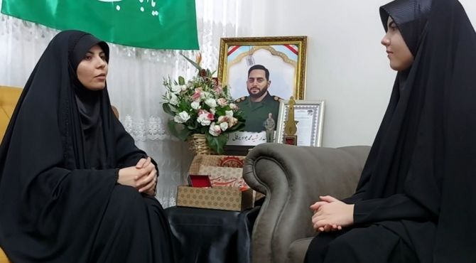 دیدار با خانواده شهید اقتدار، محمد جواد برهانی