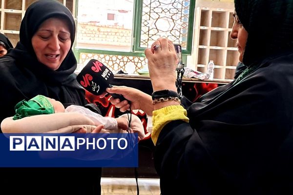 همایش عظیم شیرخوارگان حسینی  در حسینیه اعظم محله جیلارد شهرستان  دماوند 