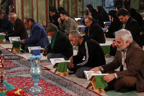 آیین ملی جزءخوانی قرآن کریم در آستان مقدس حضرت محمدهلال بن علی (ع)
