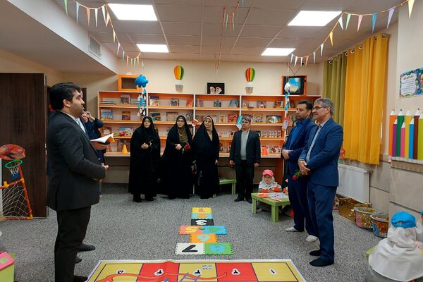 افتتاحیه اتاق بازی و یادگیری دبستان دخترانه مهرنگار باقرشهر 
