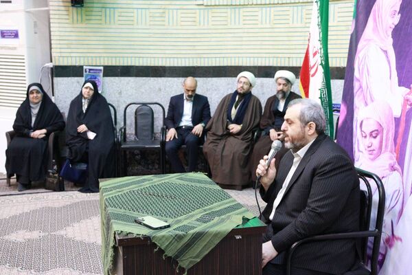 مراسم اعتکاف در مسجد ابوذر منطقه ۱۴ تهران 