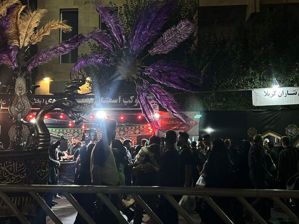 مراسم شب شهادت امام رئوف در مشهد مقدس 