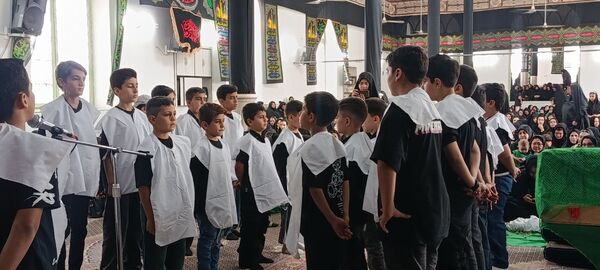 همایش بزرگ شیرخوارگان حسینی در شهر جعفریه