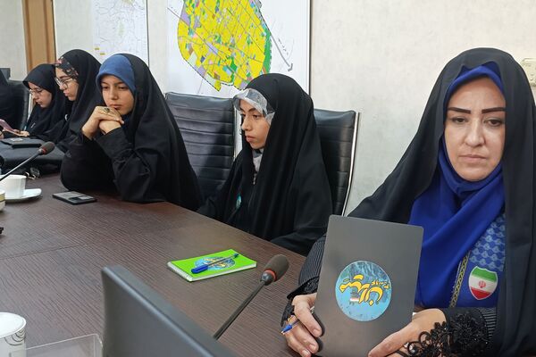 نشست بر خط قرارگاه‌های میدان 14صفر 3 با استاندار خراسان رضوی در فرمانداری نیشابور