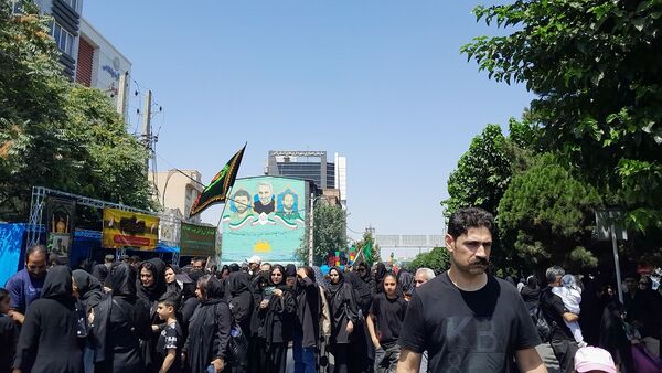 مراسم تاسوعای حسینی در کرج