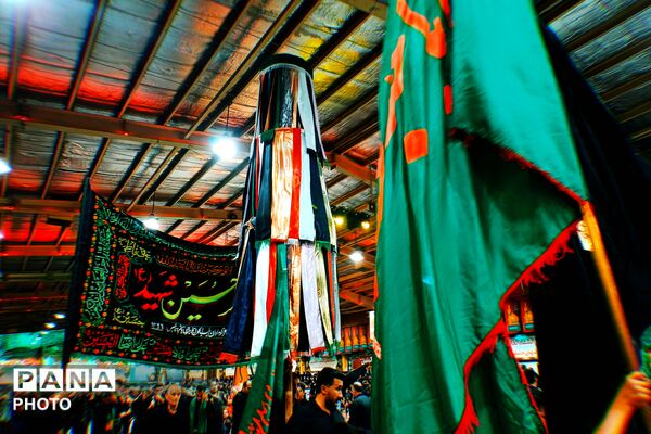 آیین سوگواری امام سجاد (ع) و سومین روز شهادت شهدای کربلا در آباده