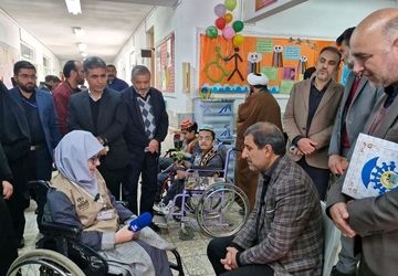 بازدید معاون استاندار و فرماندار مشهد از دبستان چندمعلولیتی کوشا