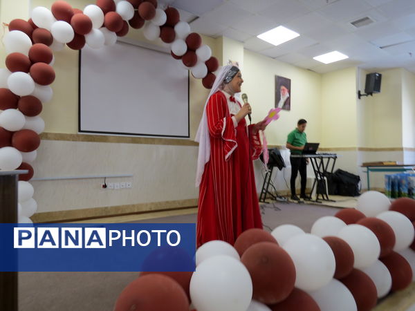 جشن الفبا در مدرسه دخترانه امام خمینی(ره) بجنورد