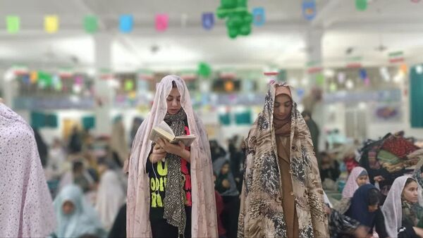 مراسم پر فیض اعتکاف در شهرستان خانمیرزا 