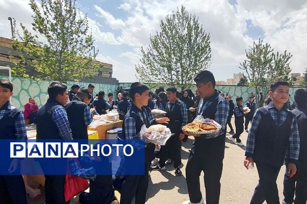 افتتاحیه طرح جابربن حیان در دبستان امام‌حسن مجتبی(ع) رودهن 