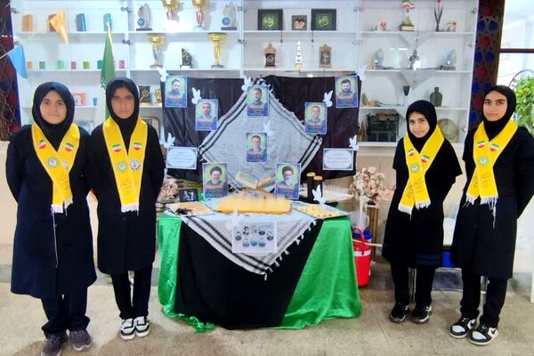 برپایی موکب به‌مناسبت سالروز شهادت رئیس جمهور و همراهان در دبیرستان شاهد 16