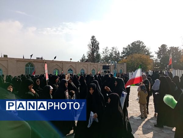 راهپیمایی جمعه خشم در شهرستان کاشمر 