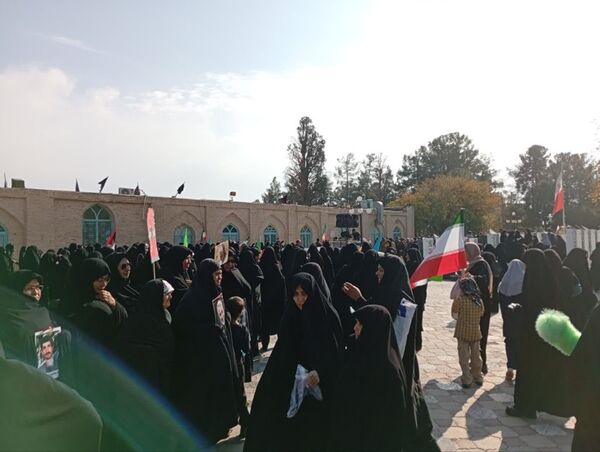 راهپیمایی جمعه خشم در شهرستان کاشمر 