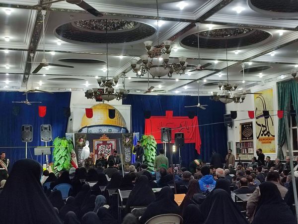 یادواره شهید محمدحسین عزیز آبادی در مسجد محمد رسول الله نیشابور